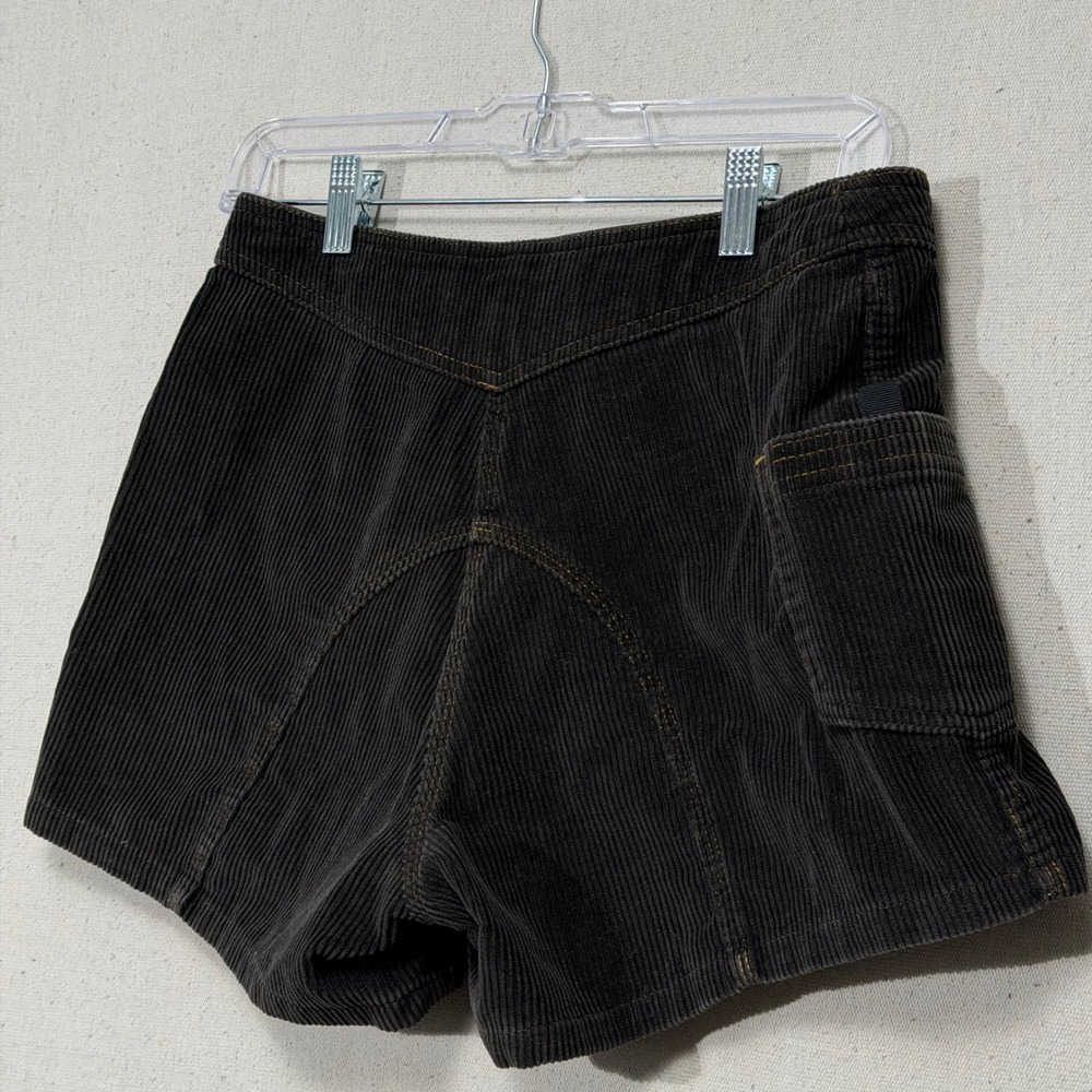 Vintage 619 Womens Corduroy Board Shorts USA Y2K Surf Skate Hot pants brown - Picture 9 of 10